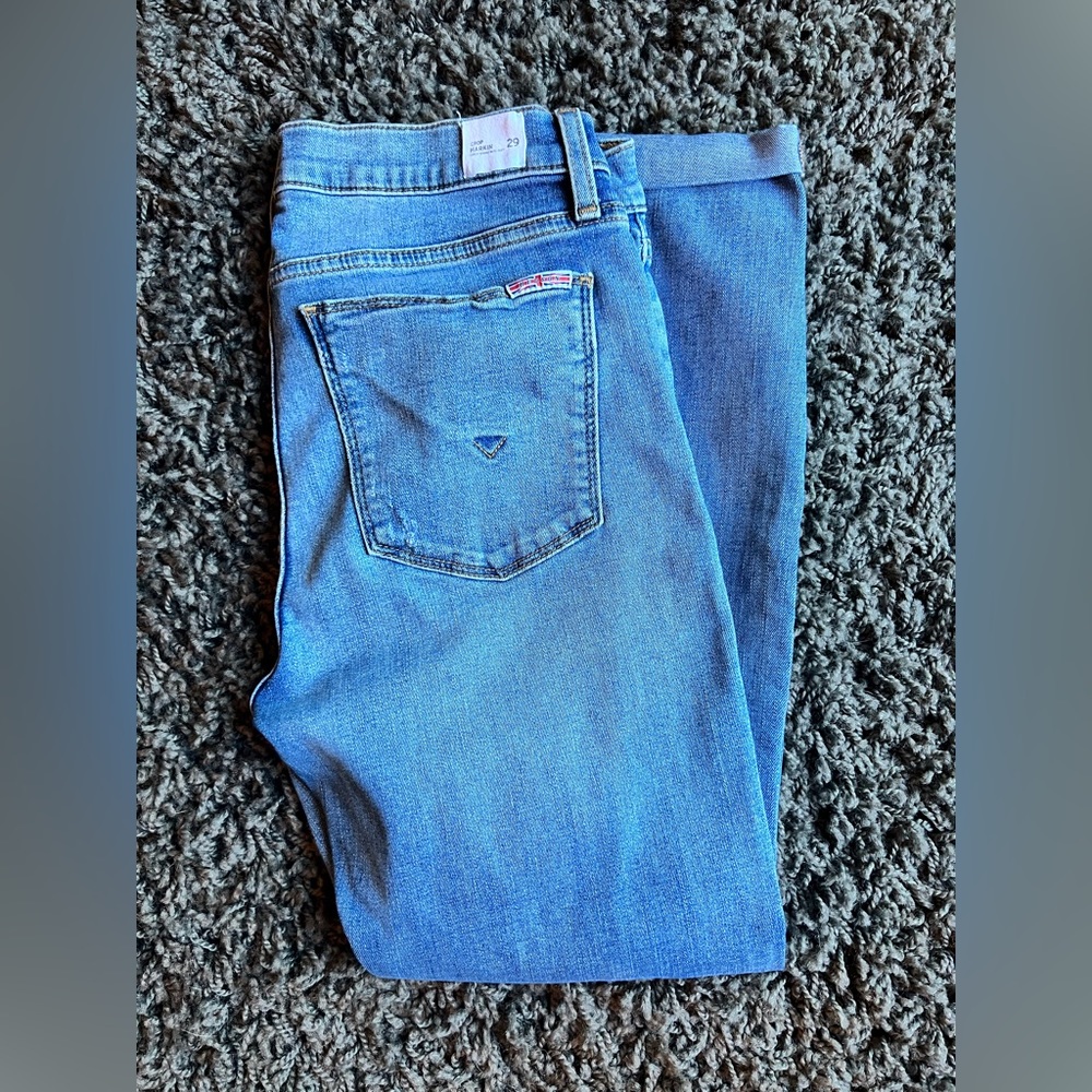 Hudson Harkin Crop Skinny Jeans-29